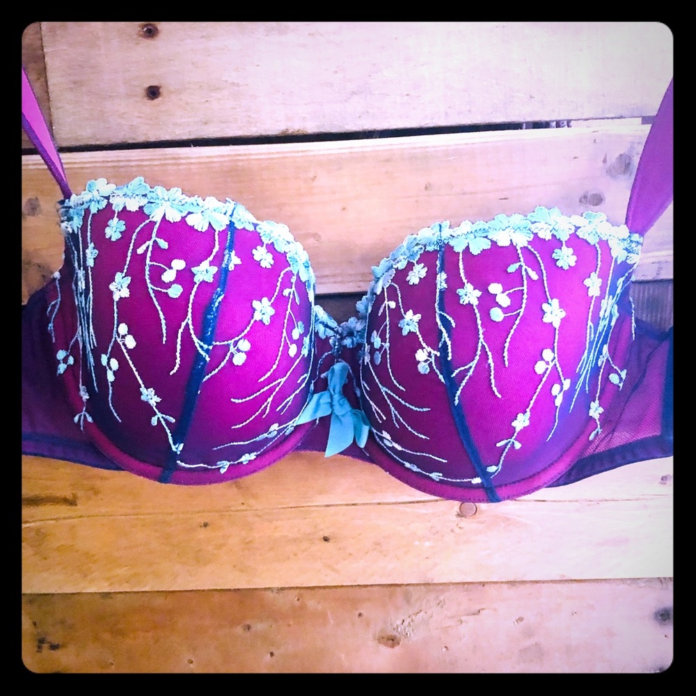 French lace Balconette Bra